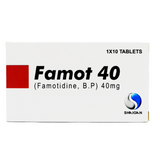 Famot 40mg Tablets