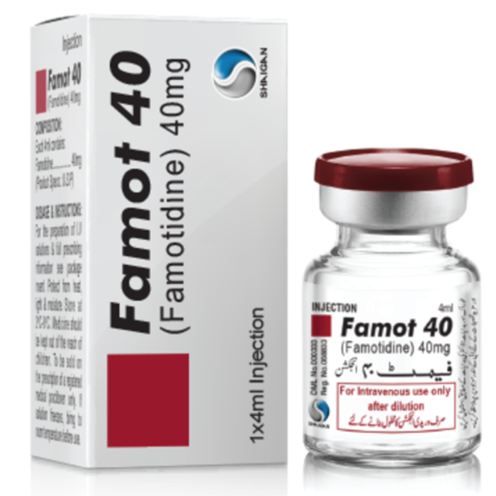 Famot Inj 40mg 4ml