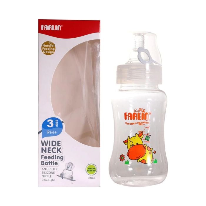 Farlin Wide Neck Feeding Bottle 9m+