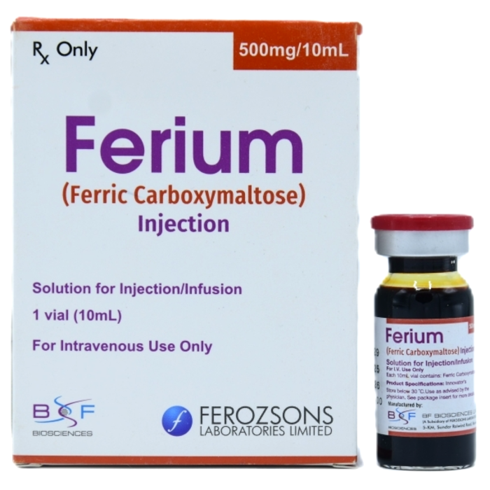 Ferium 500mg Inj 10ml