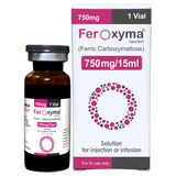 Feroxyma 750mg/15ml inj 1 vial