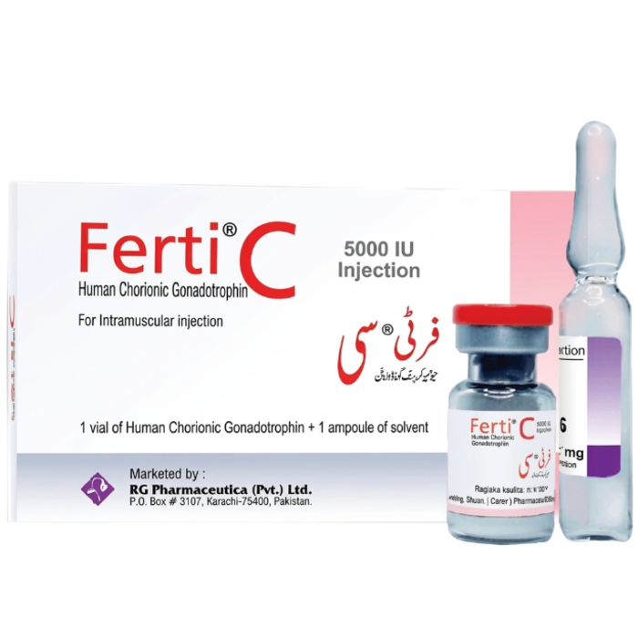 Ferti C 5000iu Inj