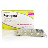 Fertigest 400mg suppositories 10s