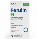 Ferulin n 10ml insulin