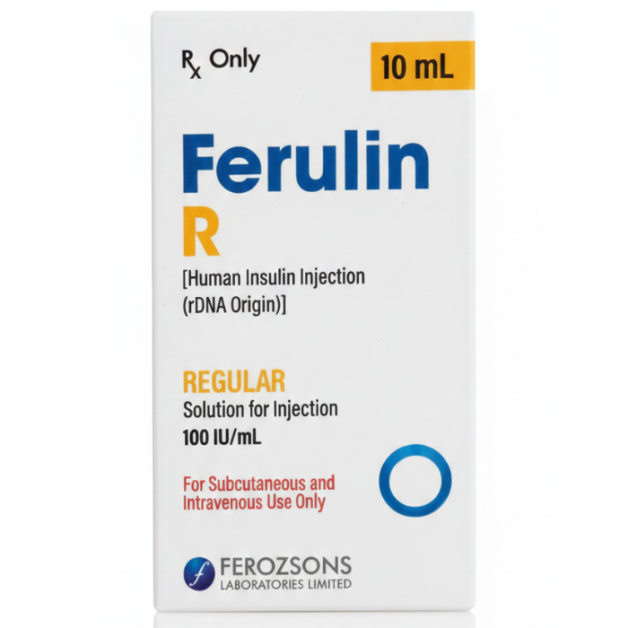Ferulin r 10ml  insulin