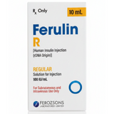 Ferulin r 10ml  insulin