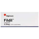 Fildil tab 2.5mg 10s