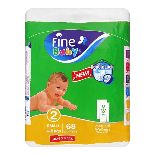 Fine Baby Diaper Jumbo Pack # 2 Small 68