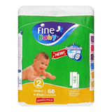 Fine Baby Diaper Jumbo Pack # 2 Small 68