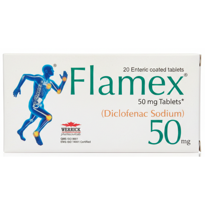 Flamex 50mg Tablets