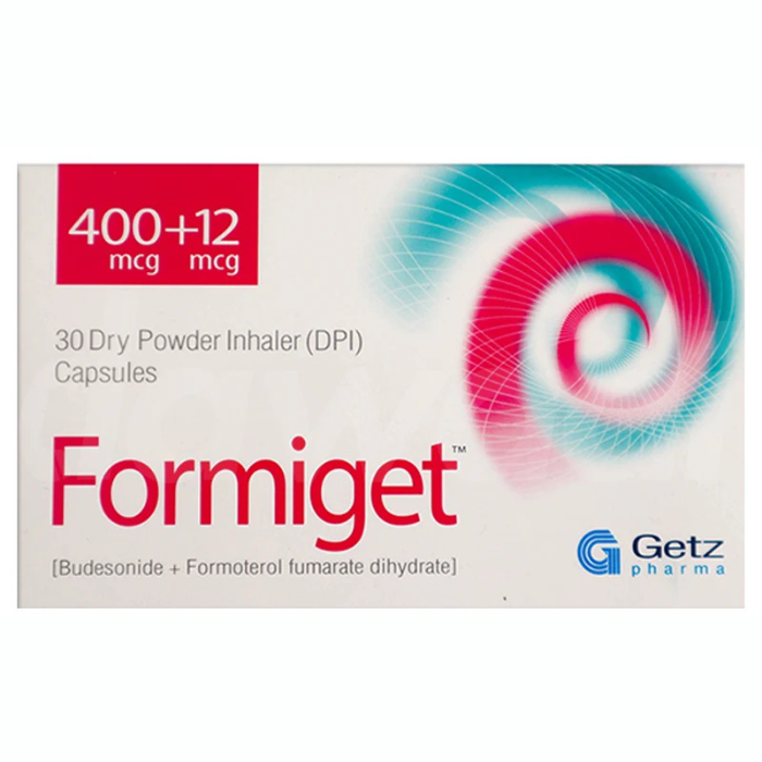 Formiget 400mcg 12mcg Capsules