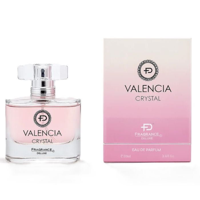 Fragrance deluxe eau de perfum 100ml valencia crystal
