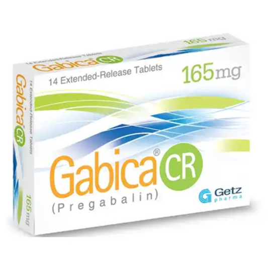 Gabica Cr 165mg Tabs 14s
