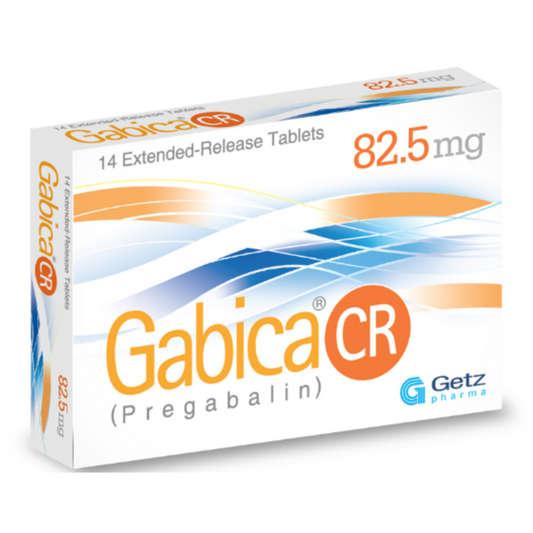 Gabica Cr 82.5mg Tabs 14s