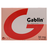 Gablin 50mg Capsules