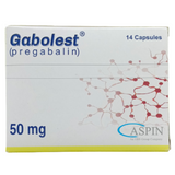 Gabolest 50mg Capsules 14s