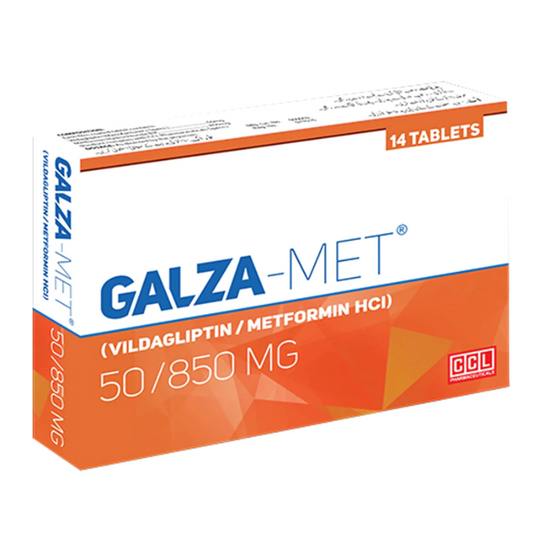 Galza Met 50 850mg Tablets