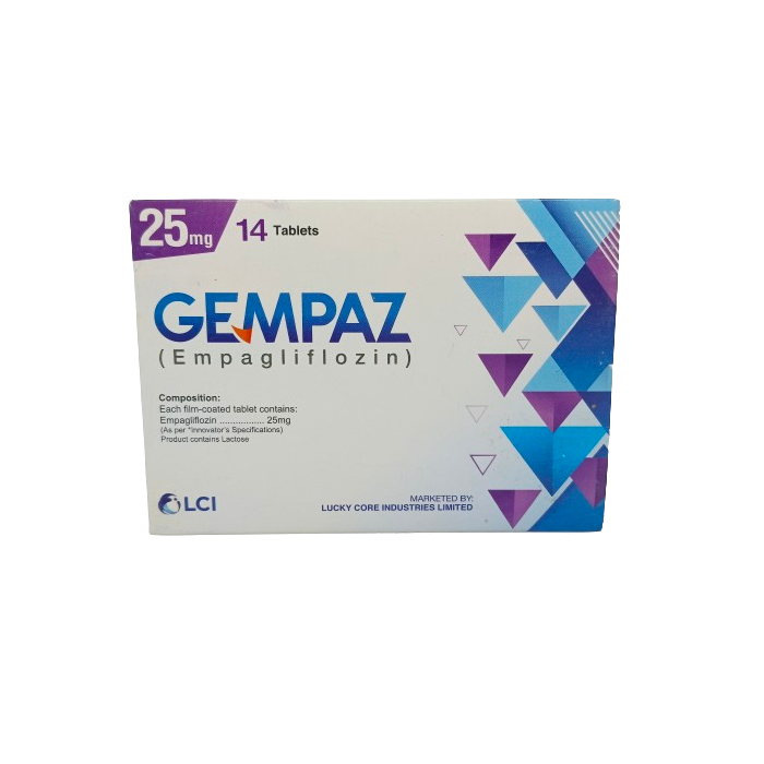 Gempaz 25mg Tablets