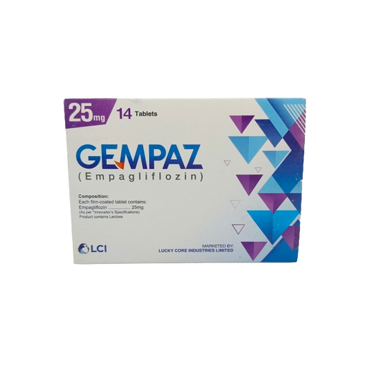 Gempaz 25mg Tablets