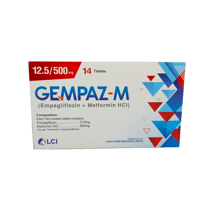 Gempaz M 12.5 500mg Tablets