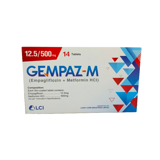 Gempaz M 12.5 500mg Tablets