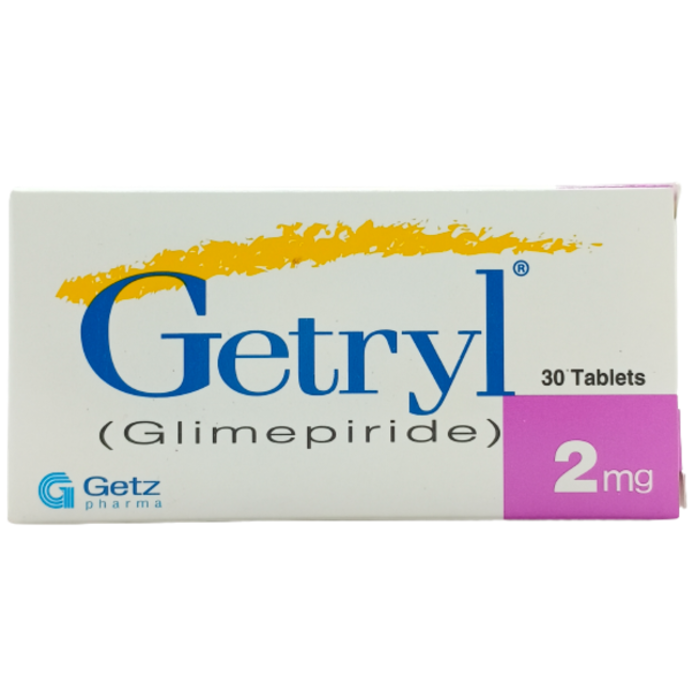 Getryl 2mg Tablets 30s