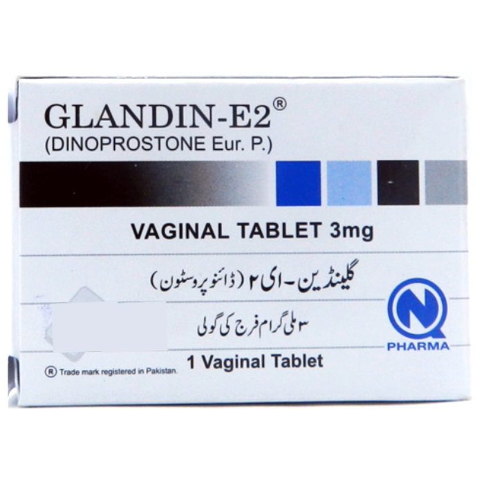 Glandin E2 3mg Vag Tablets