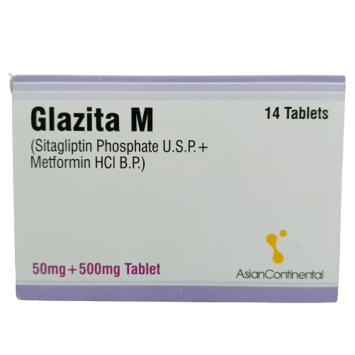 Glazita M 50mg 500mg Tablets