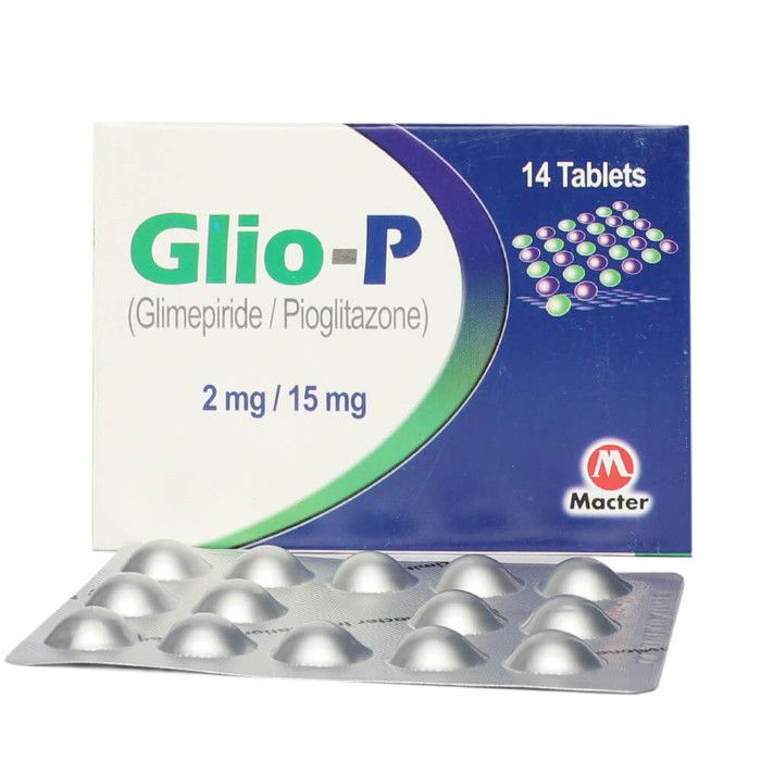 Glio P 2 15mg Tablets