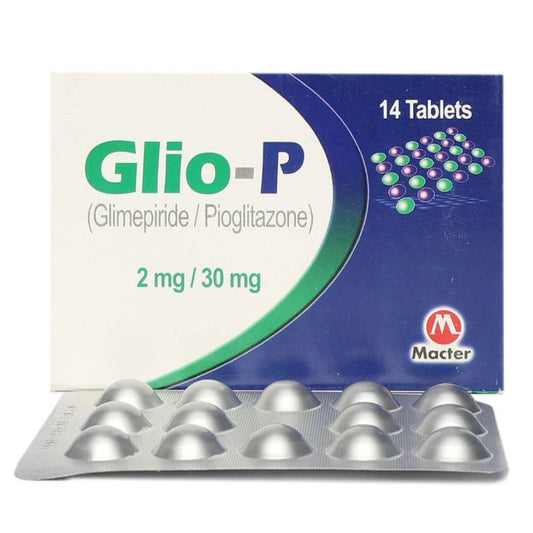 Glio P 2 30mg Tablets