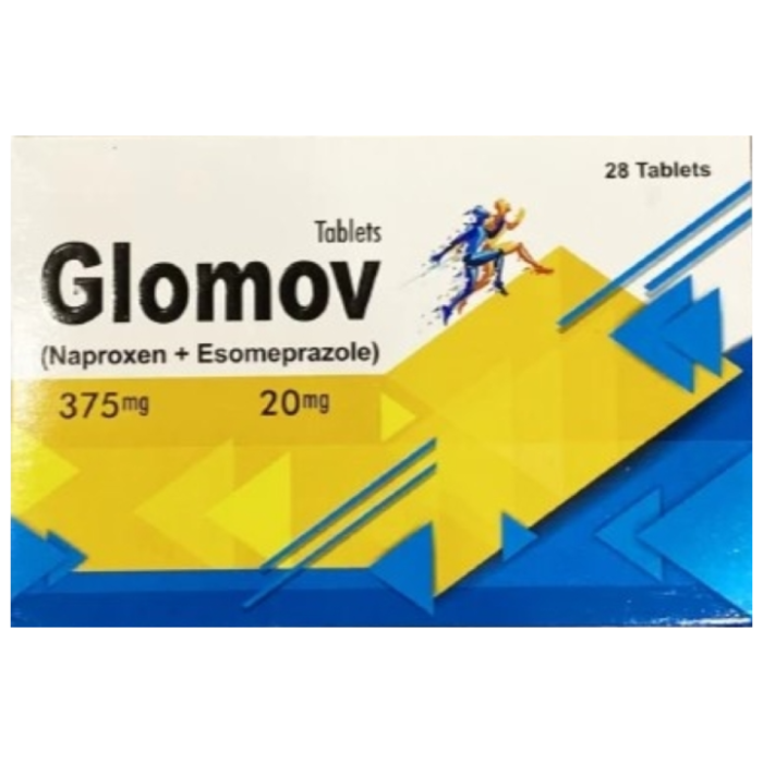 Glomov 375mg 20mg Tablets