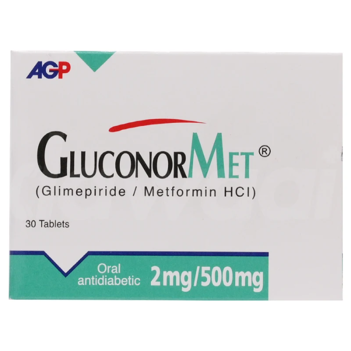 Gluconormet 2mg 500mg Tablets