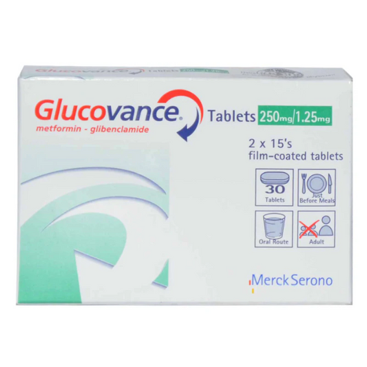 Glucovance 250mg 1.25mg Tablets
