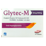 Glytec M 50mg 500mg Tablets