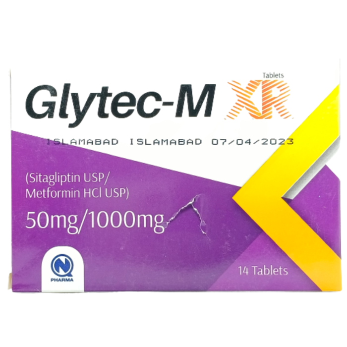 Glytec M Xr  50mg 1000mg Tablets