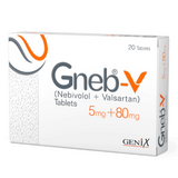 Gneb v 5mg 80mg tabs 20s