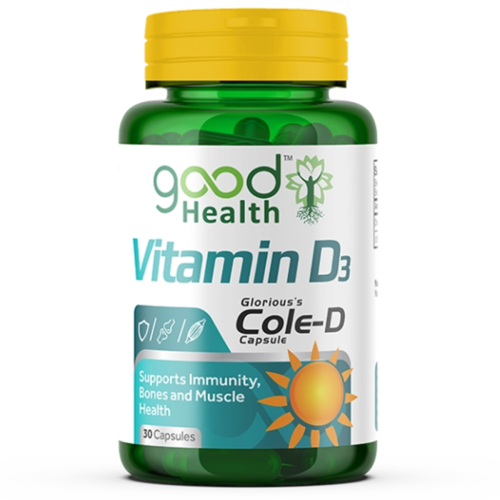 Good Health Cole-D Vitamin D3 Capsules