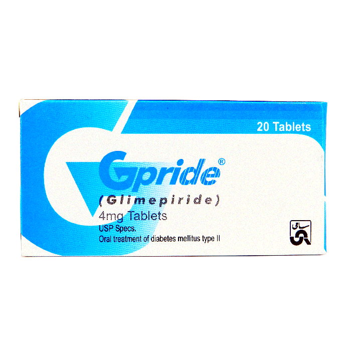 Gpride 4mg Tablets