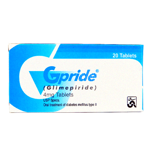 Gpride 4mg Tablets