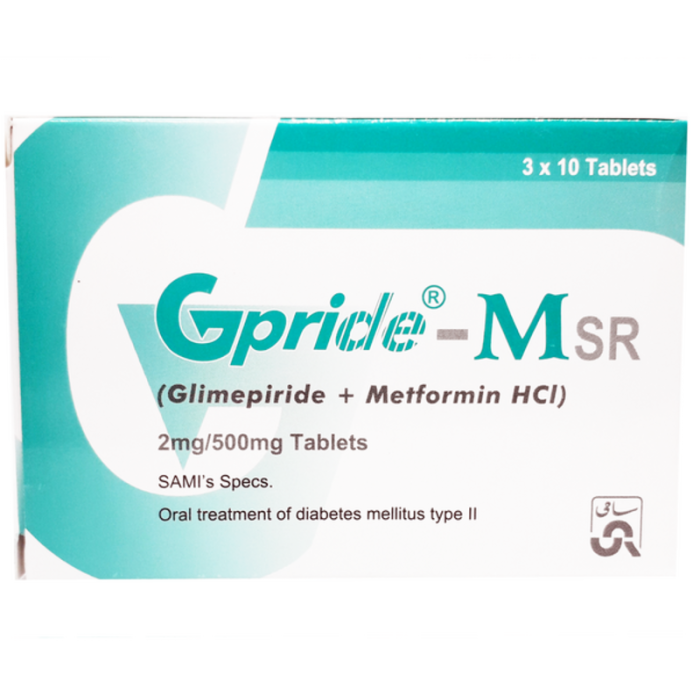 Gpride Msr 2mg 500mg Tablets