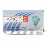 Hapicit E 10mg Tablets