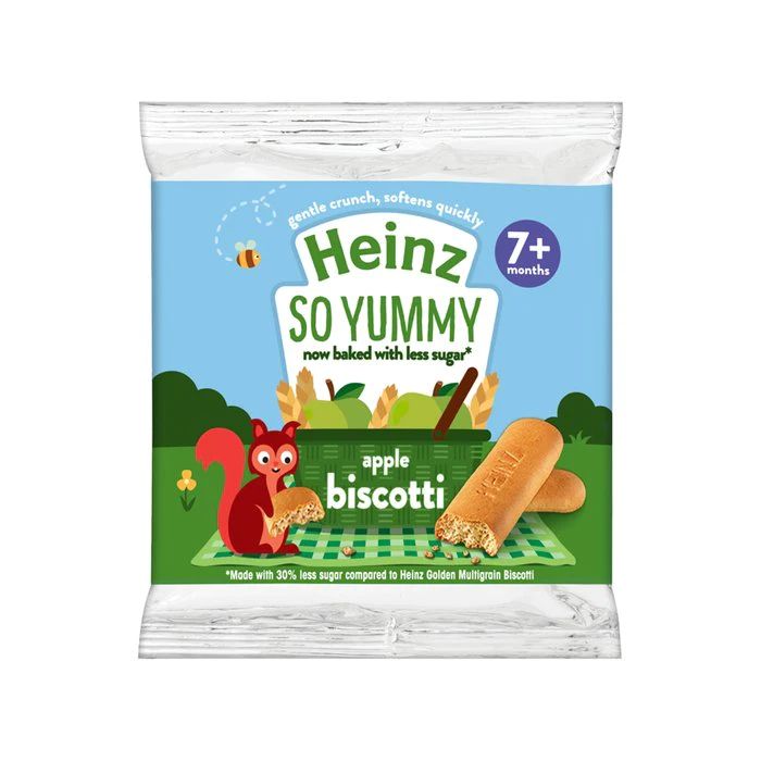 Heinz Apple Biscotti Snack 60g