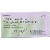 Hexidyl 2mg Tablets