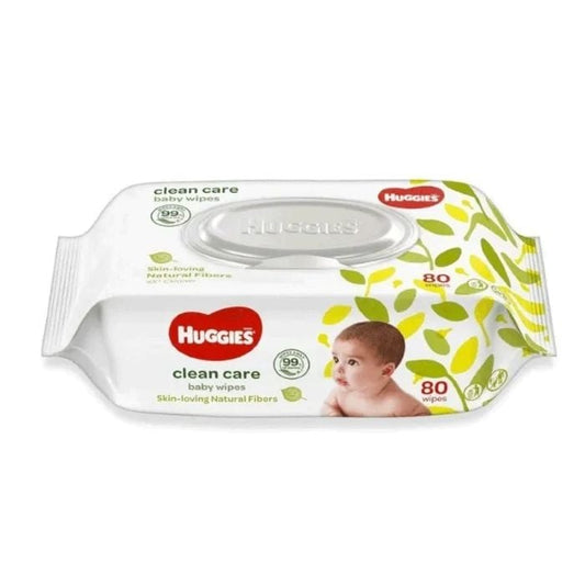 Huggies Baby Pure Clean Wipes (80pcs)