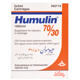 Humulin Cartridges 70 30 3ml