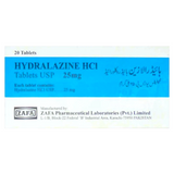 Hydralazine Hcl 25mg Tablets
