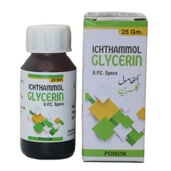 Ichthammol Glycerin 25gm Spect