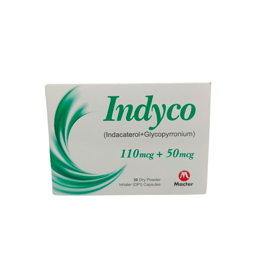 Indyco 110mg 50mg Capsules 30s