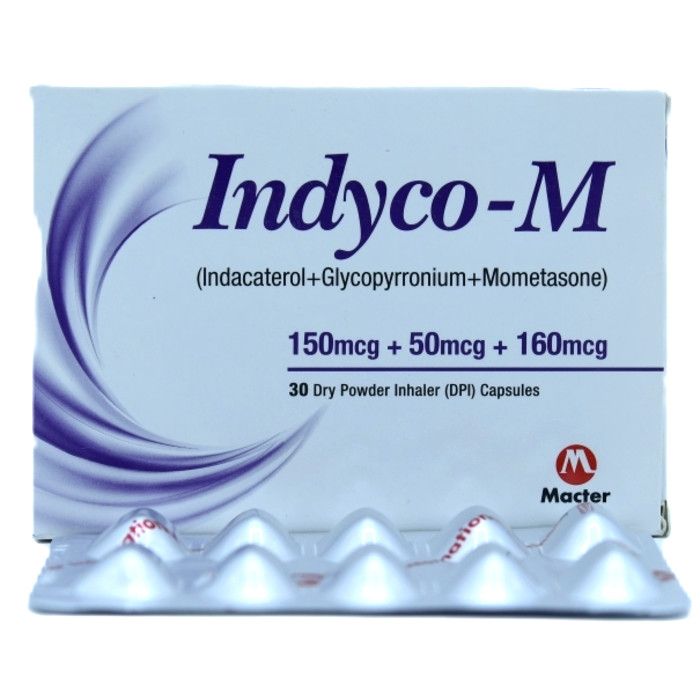 Indyco M Capsules 30s 150mcg 50mcg 160mcg