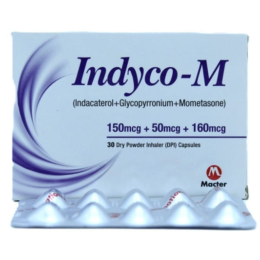 Indyco M Capsules 30s 150mcg 50mcg 160mcg